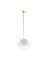 Vita pendant lamp E27 gold, white