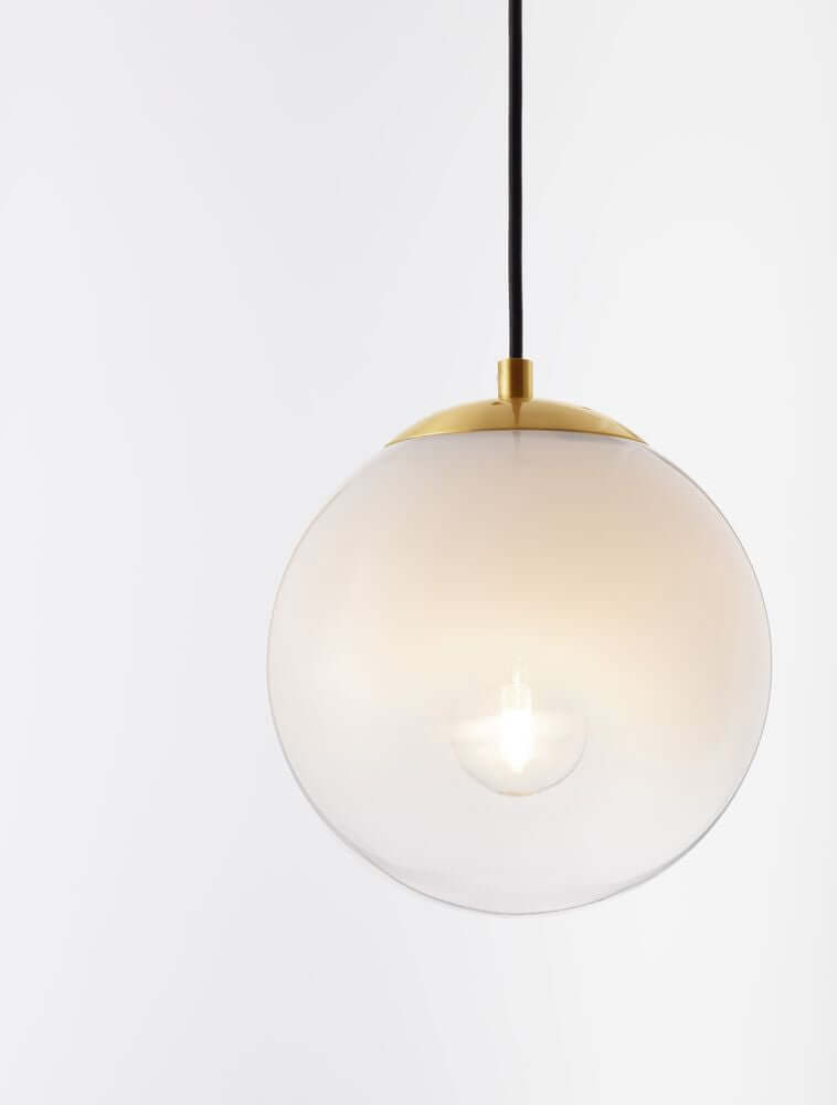 Vita pendant lamp E27 gold, white