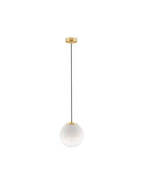 Vita pendant lamp E27 gold, white