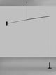 Voice LED Stehlampe 3000K Schwarz in modernem Design mit elegantem Schwarz und minimalistischem Stil.