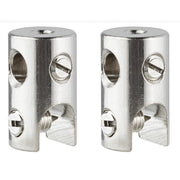 WS L&E cable clamp cable system 2-pack - high-quality halogen cable system accessories