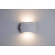 Wall Ceiling Bocca WL LED 2x3W Weiß Alu Wandlampe mit Lichtakzenten für Wohnräume und Bäder