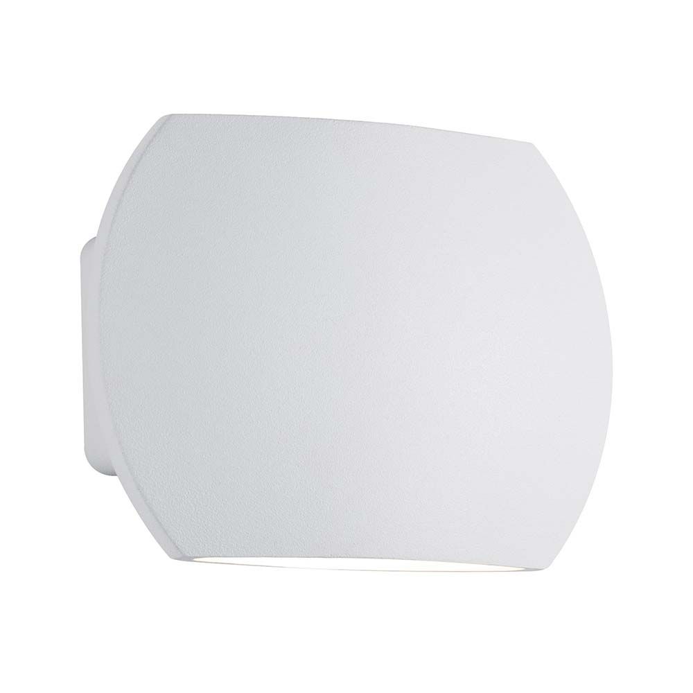 BUCCA BOCCA WL LED 2x3W a parete. Alluminio bianco