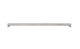 Wall Washer LED Außenwandstrahler 100cm 3000K Winkel Drehbar Nickel IP67 auf weißem Hintergrund