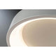 Wandleuchte Ardora Deckenleuchte dim LED 1x31W Weiß mit modernem Design und einzigartigem Lichteffekt.