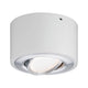 Wandleuchte Argun LED 1x4,8W Weiß Alu-Gebürstet mit dimmbaren, schwenkbaren Spots.