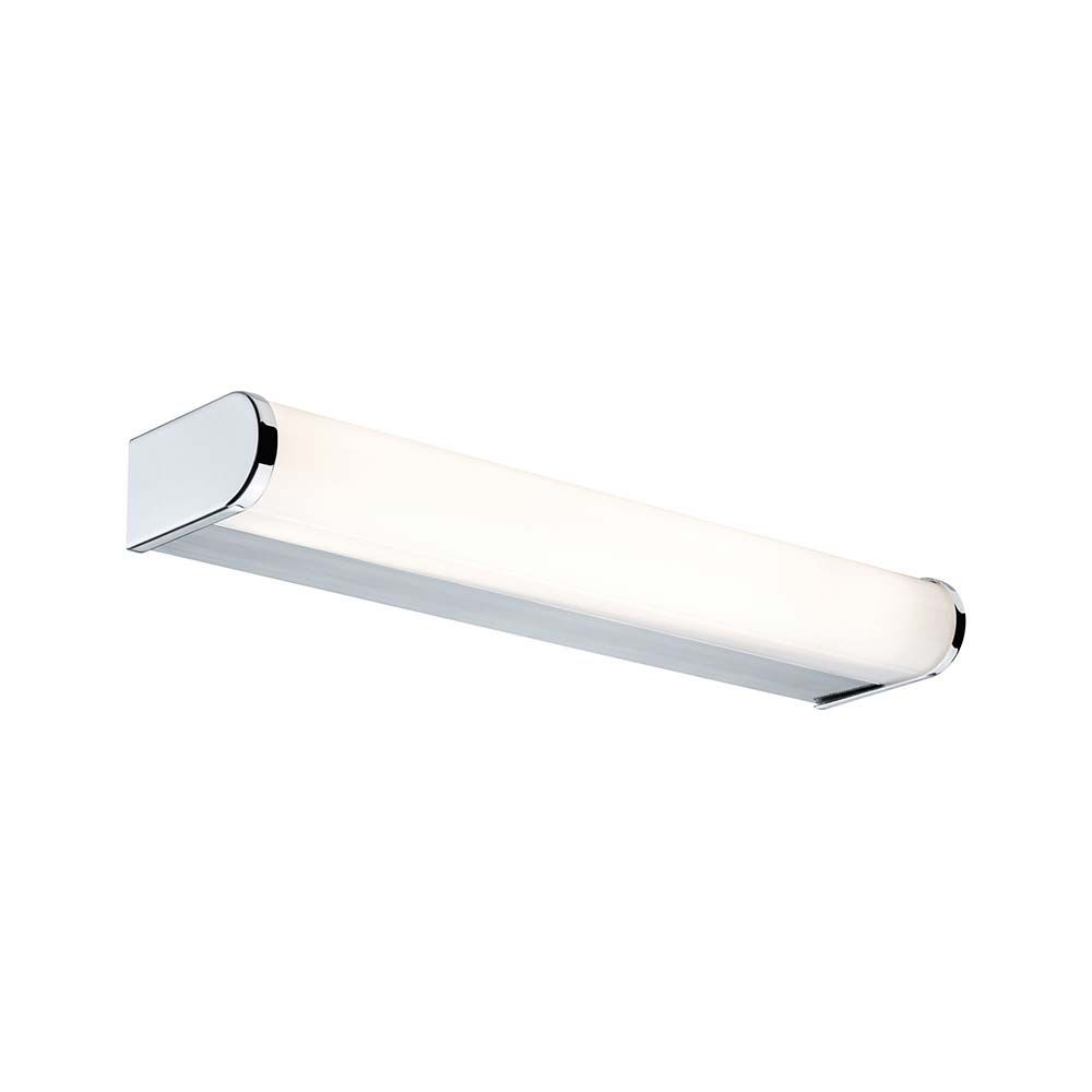 Lampada murale Arneb IP44 LED 1x9W Acrilico in alluminio cromato