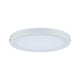 Wandleuchte Atria LED-Panel 220mm 15W 4000K Weiß, flaches rundes Design mit gleichmäßiger Raumausleuchtung in Weiß.
