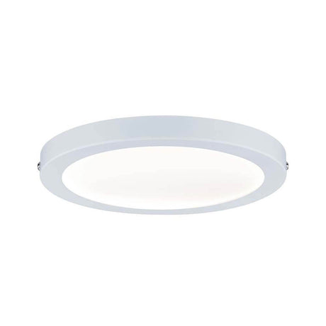 Wandleuchte Atria LED-Panel 220mm 18,5W Weiß, flache LED-Deckenleuchte in elegantem Design für moderne Wohnräume.
