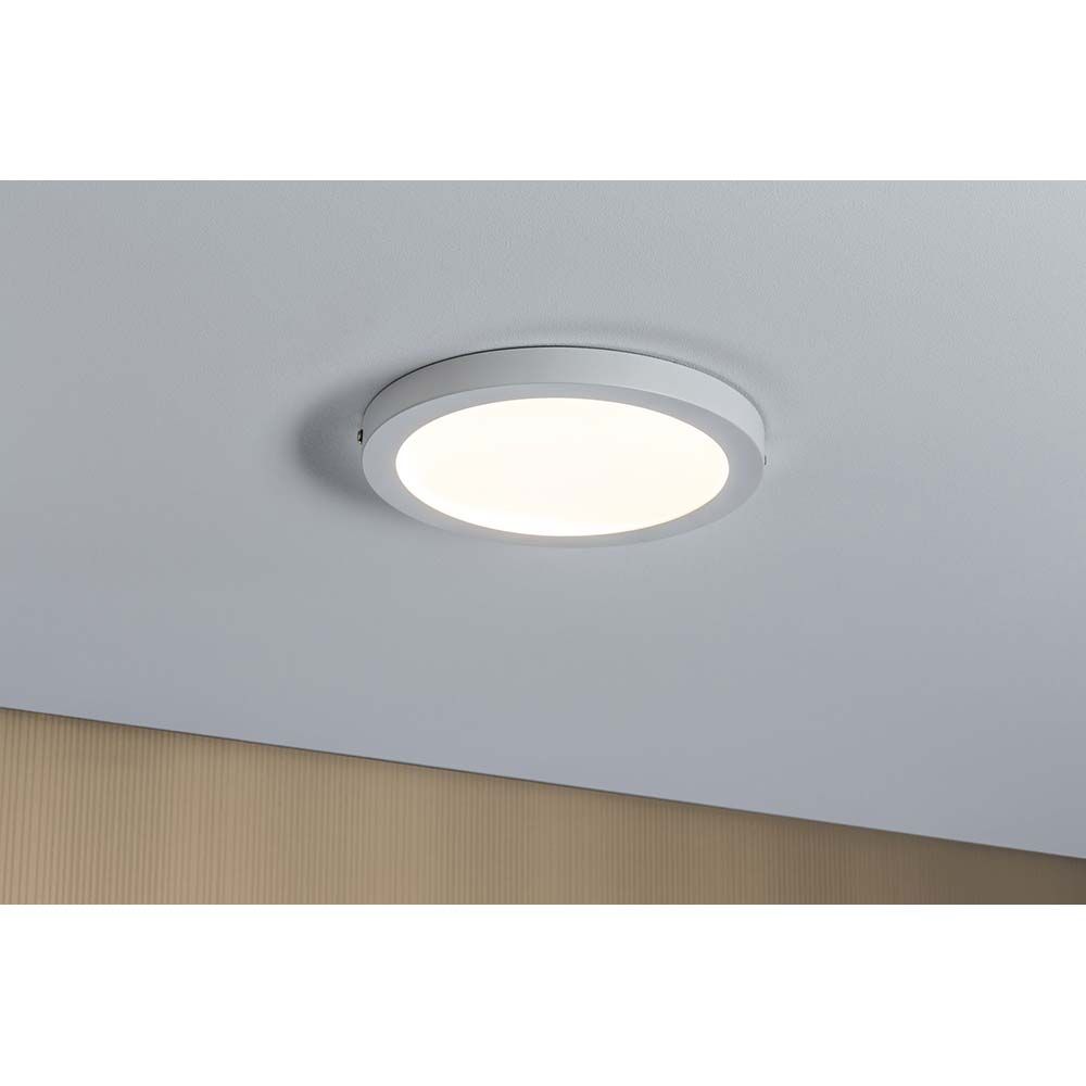 Wandleuchte Atria LED-Panel 220mm mit warmweißem Licht, flach und pflegeleicht, ideal für jedes Wohnambiente.