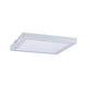 Wandleuchte Atria LED-Panel 220x220mm 16W 4000K Weiß in rechteckiger Form mit flachem Design.