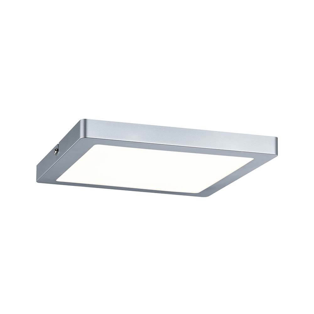 Wandleuchte Atria LED-Panel 220x220mm 20W für gleichmäßige Raumausleuchtung und angenehmes warmweißes Licht.