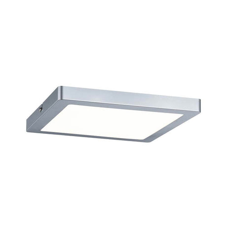Atria wall light LED panel 220x220mm 20W for even room illumination and pleasant warm white light.