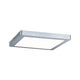 Wandleuchte Atria LED-Panel 220x220mm 20W für gleichmäßige Raumausleuchtung und angenehmes warmweißes Licht.