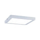 Wandleuchte Atria LED-Panel 220x220mm 20W Weiß, flaches Design, warmweißes Licht und einfache Montage auf jedem Untergrund.