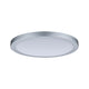 Wandleuchte Atria LED-Panel 300mm 19W 4000K mit mattschwarzem Chrom und flacher Bauweise.