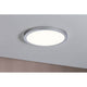 Wandleuchte Atria LED-Panel 300mm 22W mit gleichmäßiger Lichtverteilung und warmweißem Licht, flach und modern.