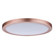 Wandleuchte Atria LED-Panel 300mm 22W Rosegold mit flachem Design und warmweißem Licht.
