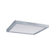 Wandleuchte Atria LED-Panel 300x300mm 20W 4000K in modernem Design mit flacher Bauhöhe.