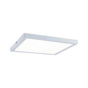 LED-Panel Atria 30x30cm 20W 4000K Weiß in flacher, eckiger Ausführung für gleichmäßige Raumausleuchtung.