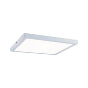 Wandleuchte Atria LED-Panel 300x300mm 24W 2700K Weiß, flache Leuchte mit warmweißem Licht.