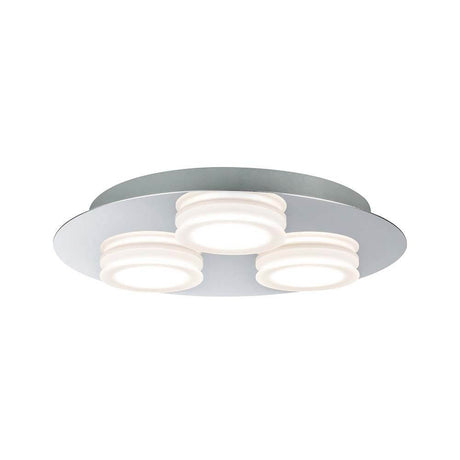 Wandleuchte Doradus IP23 LED 3x5W 250mm Chrom mit modernem Design und blendfreiem Licht.