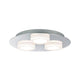 Wandleuchte Doradus IP23 LED 3x5W 250mm Chrom mit modernem Design und blendfreiem Licht.