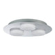 Wandleuchte Doradus IP23 LED 3x5W 250mm Chrom - moderne Deckenleuchte mit blendfreiem Licht.