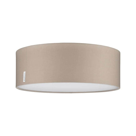 Mari fabric ceiling light, 2-bulb, beige - modern ceiling light made of beige fabric for living rooms and bedrooms.