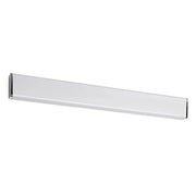 Wandleuchte Nembus IP44 LED 9W 600mm Chrom Weiß Acryl mit zeitloser Eleganz und Spritzwasserschutz.