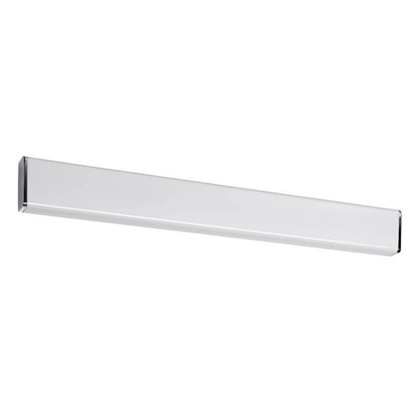 Nembus wall light IP44 LED 9W 600mm chrome white acrylic with timeless elegance and splash protection.