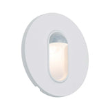 Runde LED Einbauleuchte mit Bewegungsmelder, warmweißes Licht, ideal für Wandmontage und dekorative Akzente.