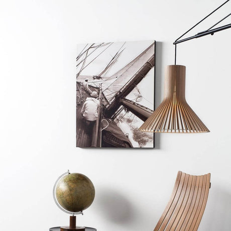 Varsi 1000 wall mount for pendant lights, creative use with Secto Design pendant lights on a living room wall.