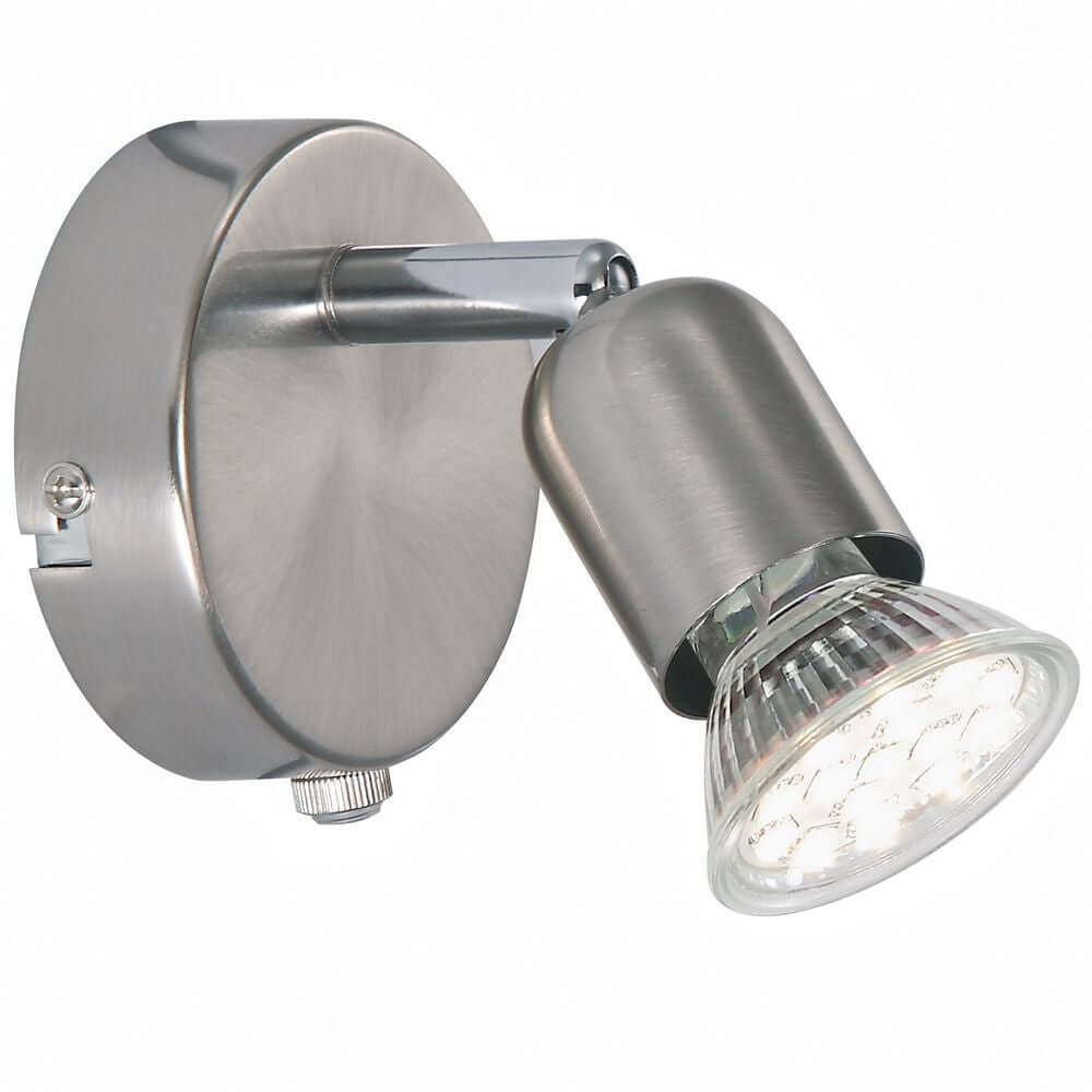 Wandleuchte Avenue im klassischen Design mit verstellbarem Leuchtenkopf für flexibles Licht in Wohnräumen.