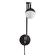 Wandleuchte Contina - elegante Wandleuchte mit kugelförmiger Glaskuppel und hochwertigem Design.