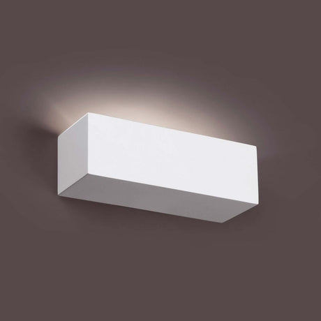 EACO-1 white wall light in a modern design, ideal for wall mounting, sets stylish accents in any room.