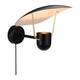 Wandleuchte Fabiola mit elegantem Design und Messingdetails für indirektes Licht.