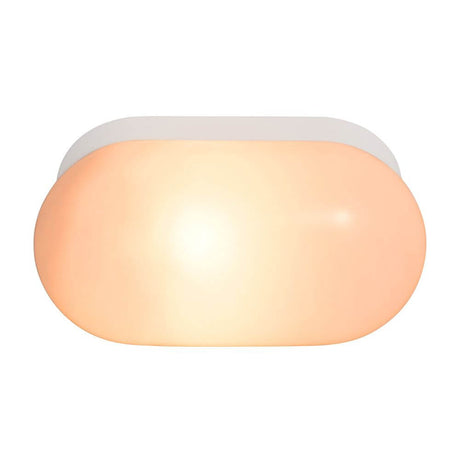 Wandleuchte Foam IP44 mit stromlinienförmigem Design und diffusem Licht ideal für Badezimmer.