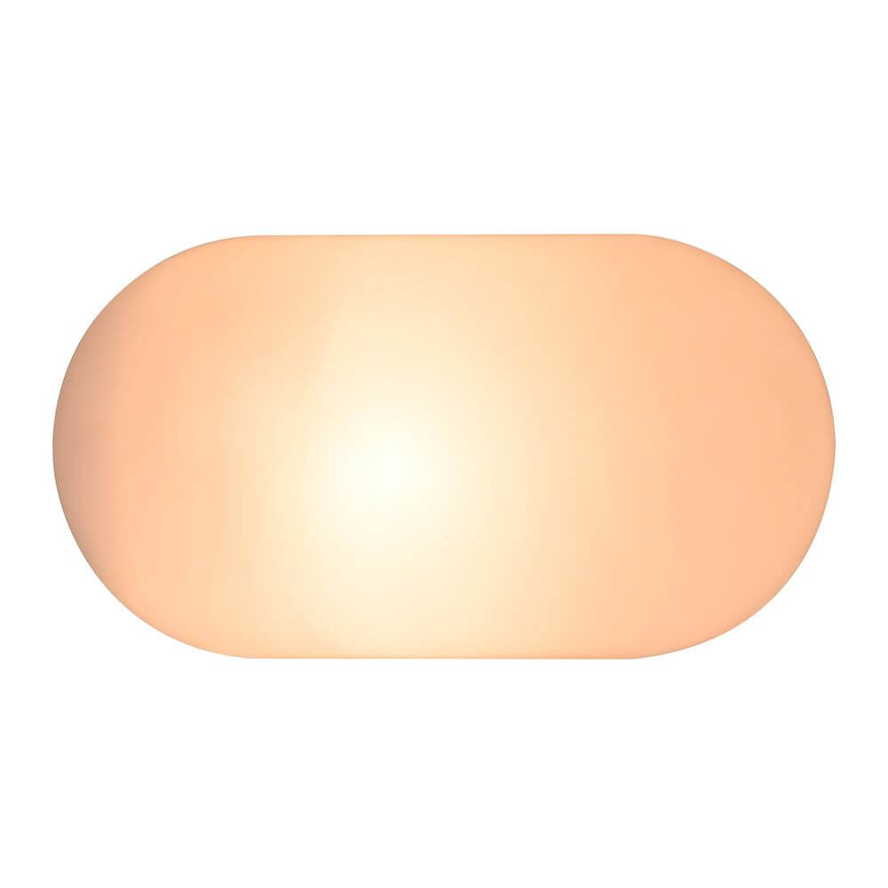 Wandleuchte Foam IP44 mit stromlinienförmigem Design und diffusem, angenehmem Licht für das Badezimmer.