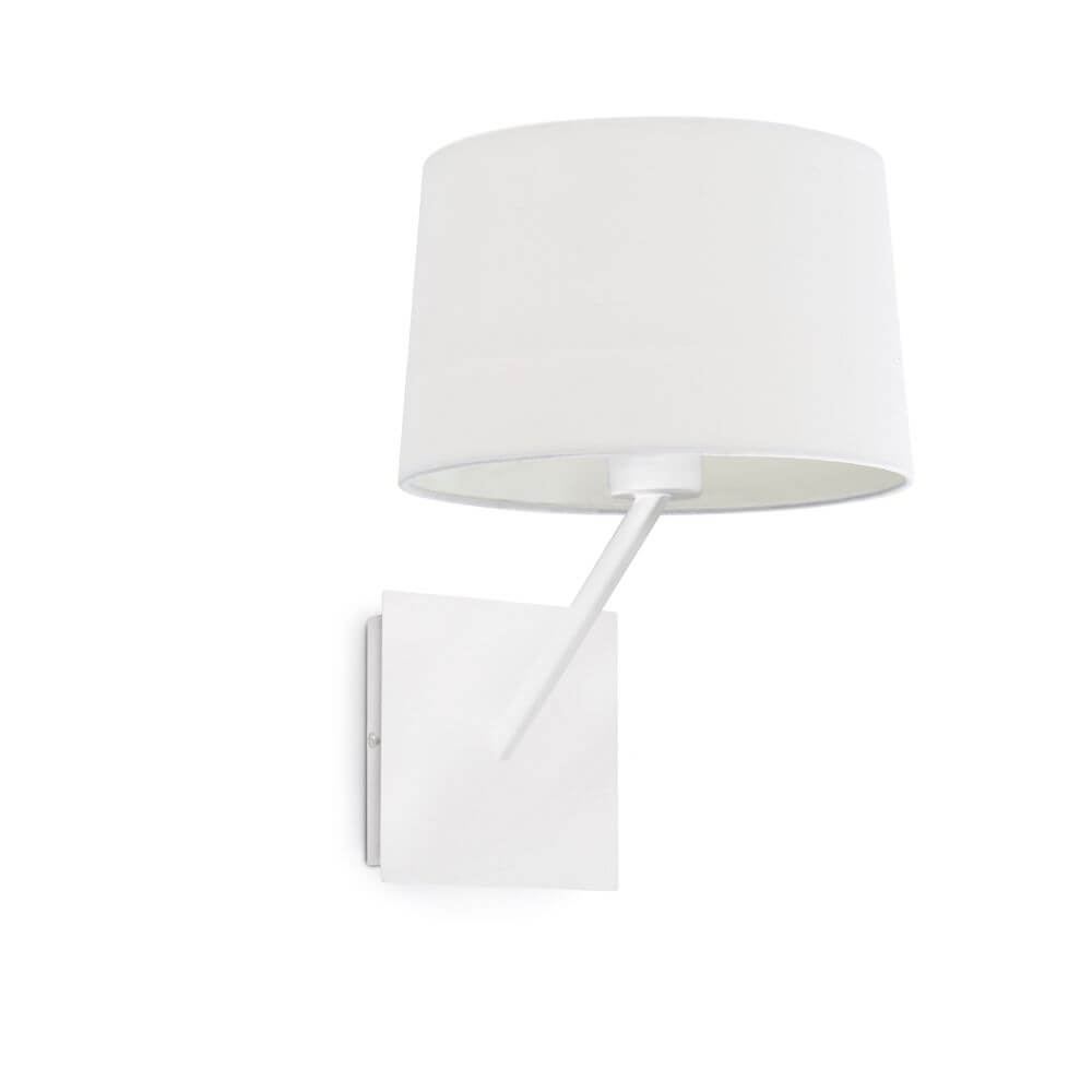 Téléphone portable de lampe murale blanc