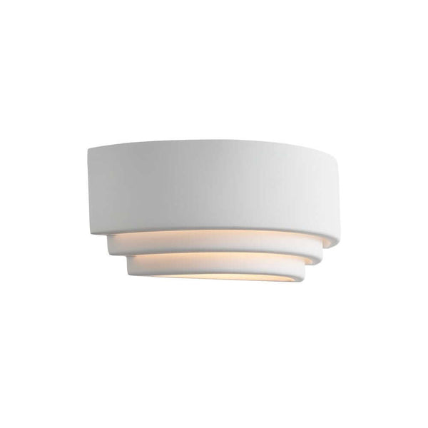 Wandleuchte Lancio Oblong mit abgerundetem Design und diffusem Licht für gemütliche Atmosphäre