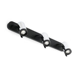 Wandleuchte ORLEANS 3-flammig Chrom, Schwarz
