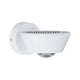 Wandleuchte Sabik IP44 LED Dimmbar 13W Weiß 230V mit dekorativem Lichtdesign