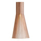 Wandleuchte Secto Small 4231 aus Holz 45cm mit modernem Design aus birken Holz.