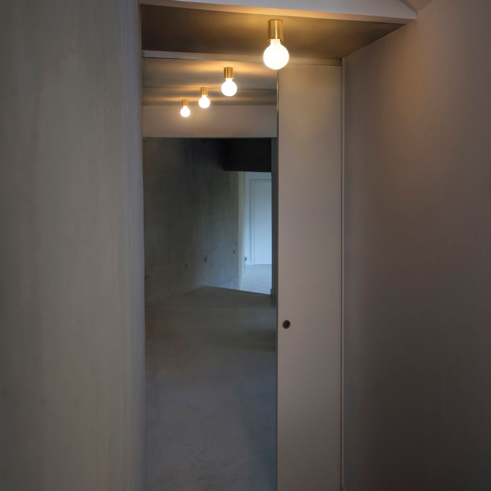 Lampe murale dix cuivre