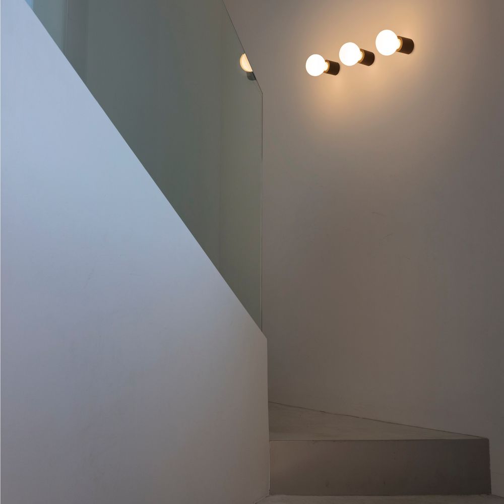 Lampe murale dix cuivre