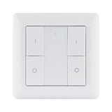 Seinäkytkin älykäs koti Zigbee on-off himmentää valkoista