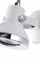 Wandstrahler RING-1 GU10 Weiß mit modernem Design und verstellbarem Kopf für optimale Lichtausrichtung.