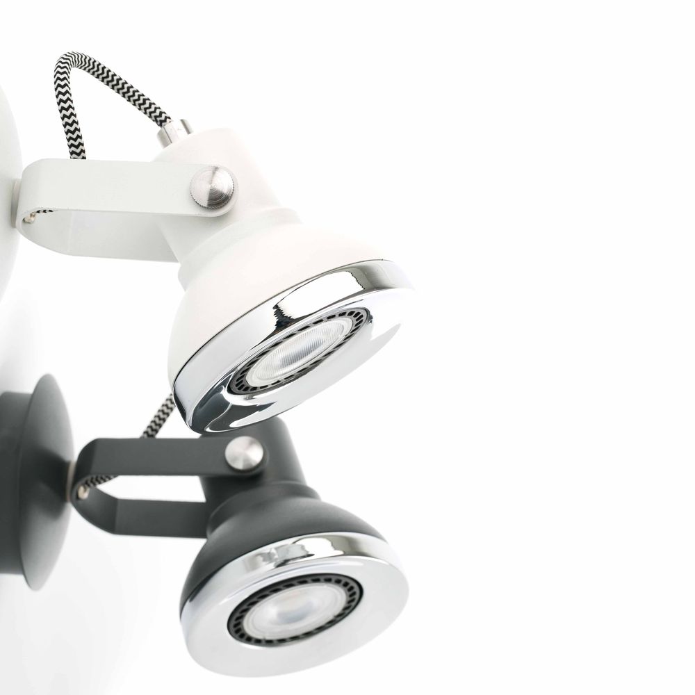Bague de projecteur de baguette-1 gu10 blanc