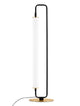 Wetro LED Tischleuchte 3000K Schwarz, Gold mit schlankem, minimalistischem Design und eleganten Akzenten.